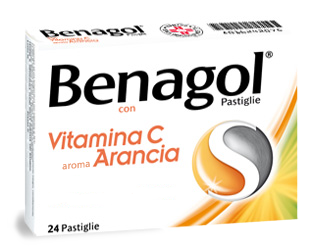 Benagol vit c*24past arancia