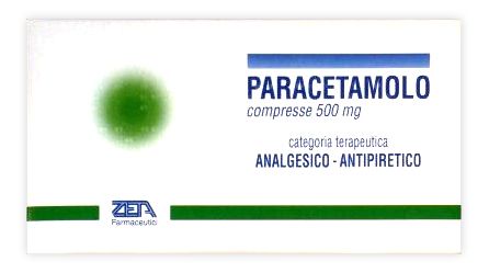 Paracetamolo zeta*20cpr 500mg