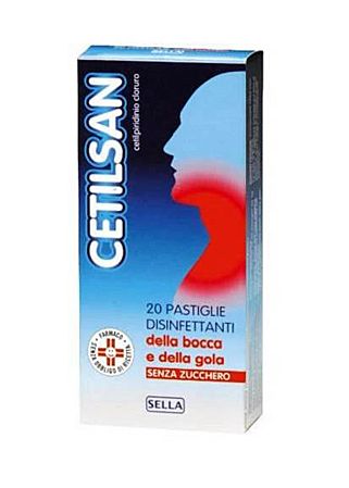 Cetilsan*20pastl s/zucchero