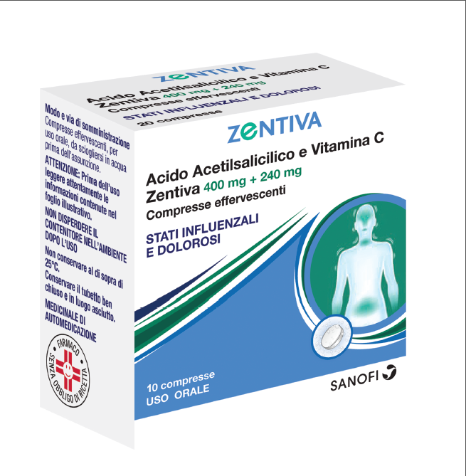 Acido acetils vit c zen*10cpr