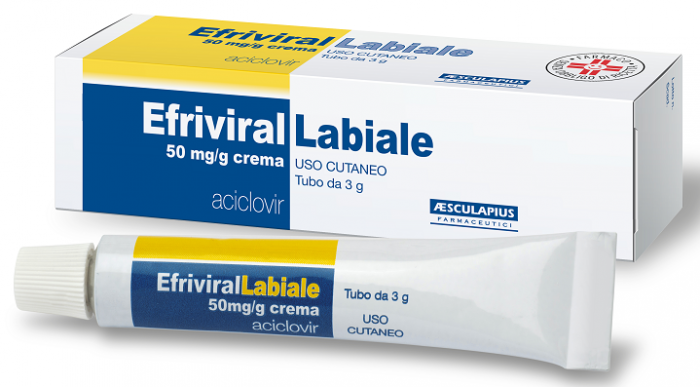 Efrivirallabiale*crema 3g 5%