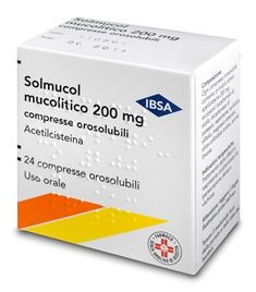 Solmucol mucolitico*24cpr 200