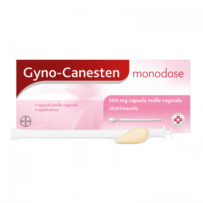 Gynocanesten mono*1cpsvag500mg