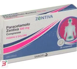 Paracetamolo zen*20cpr 500mg