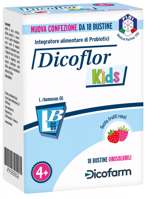 Dicoflor kids 18 bustine