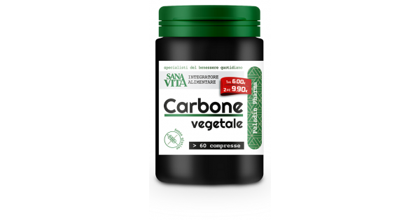 Sanavita carbone vegetale60cpr