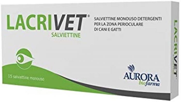 Lacrivet salviettine 15pz