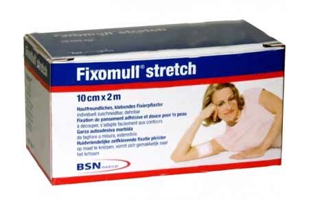 FASCIA AUTOADESIVA IPOALLERGENICA FISSAGGIO CATETERI FIXOMULL STRETCH. SUPPORTO IN POLIESTERE NON TE