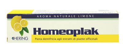 Homeoplak dentifricio limone 75 ml