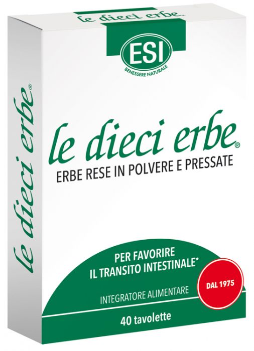 Le dieci erbe 40 tavolette