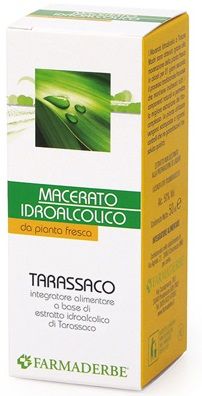 Farmaderbe tarassaco macerato idroalcolico 50 ml