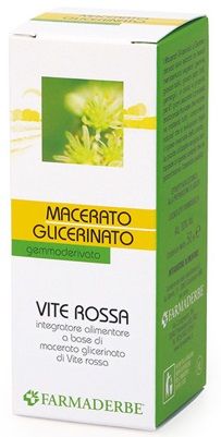Farmaderbe vite rossa macerato glicerinato 50 ml