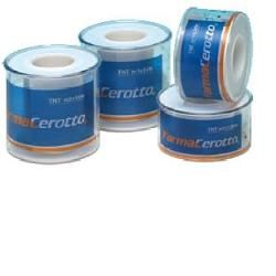 Cerotto di tessuto non tessuto in rocchetto farmacerotto 500x2,5cm ssr. bianco delicato e indolore n