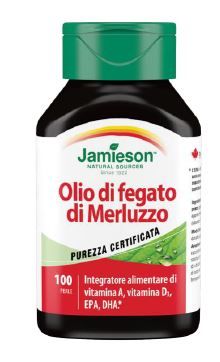 Olio di fegato di merluzzo 100 perle