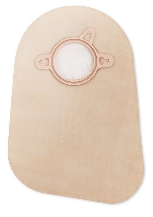 Sacca chiusa per colostomia hollister conform 2 stoma 45mm con flangia rivestimento in tessuto non tessuto 30 pezzi + 30 coprifiltri