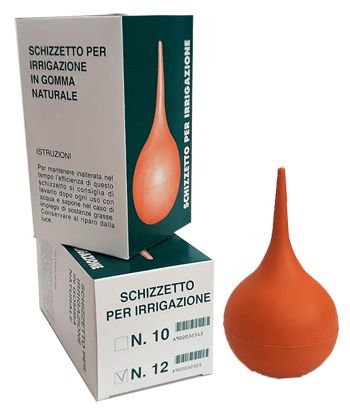 Schizzetto in gomma misura 12