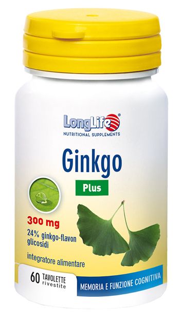 Longlife ginkgo plus 60 tavolette