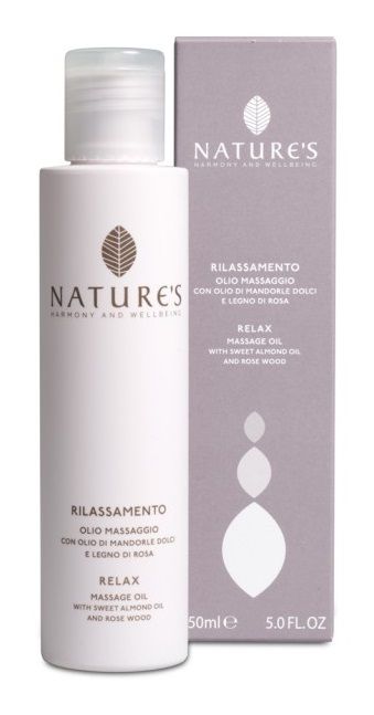 Natures olio massaggio rilassamento