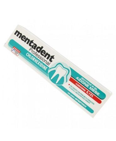 Mentadent professional dentifricio chlorexidine 020% 75 ml