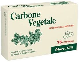 Carbone vegetale 25 compresse