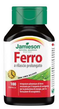 Ferro a rilascio prolungato jamieson 100 compresse