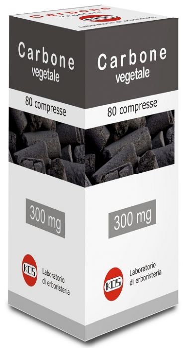 Carbone vegetale 80 compresse