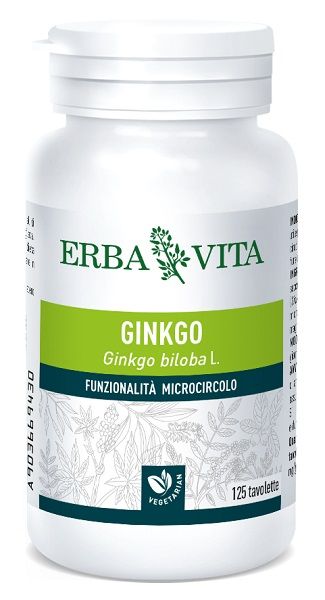 Ginkgo biloba 125 tavolette 400 mg