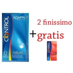 Profilattico control nature 12 pezzi+2 pezzi