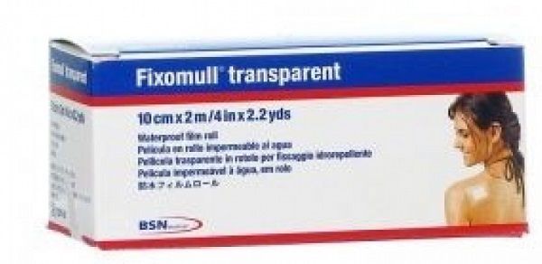 Cerotto fixomull transparente 10 x 200 cm