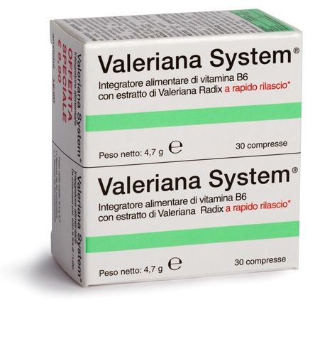 Valeriana system 30 compresse + 30 compresse