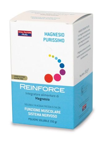 Reinforce magnesio purissimo 150 grammi di polvere