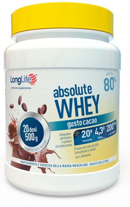 Longlife absolute whey cacao
