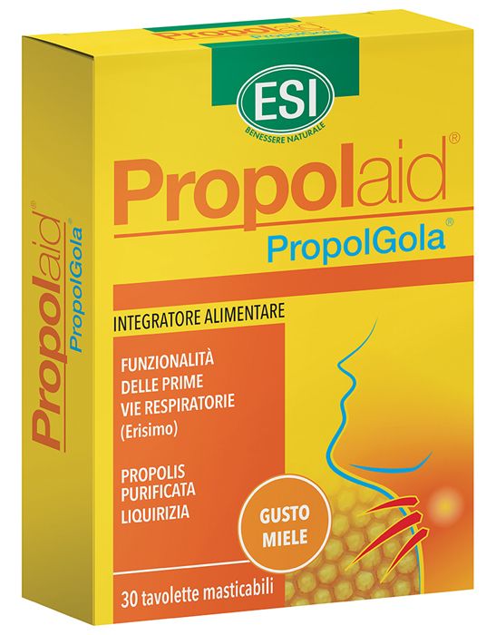 Propolaid propolgola miele 30 tavolette