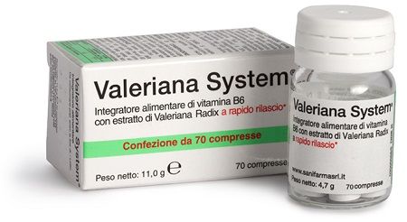 Valeriana system 70 compresse