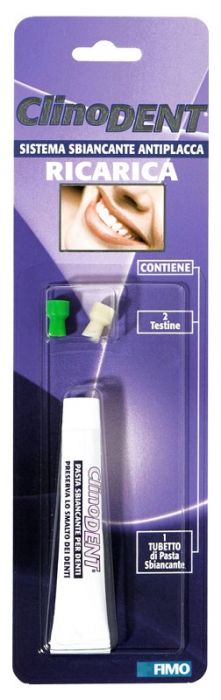 Clinodent sistema sbiancante professionale ricarica 1 pezzo