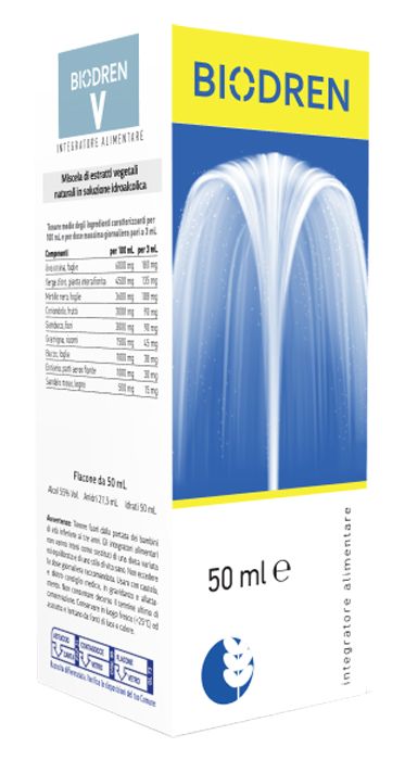 Biodren v 50 ml soluzione idroalcolica