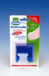 Raddrizza alluce in gel di silicone bianco semitrasparente sagomata per proteggere e riallineare l'a