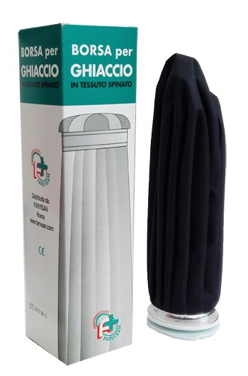 Borsa ghiaccio team blu 28 cm in sacchetto
