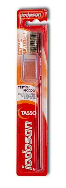 Iodosan tasso spazzolino setole naturali