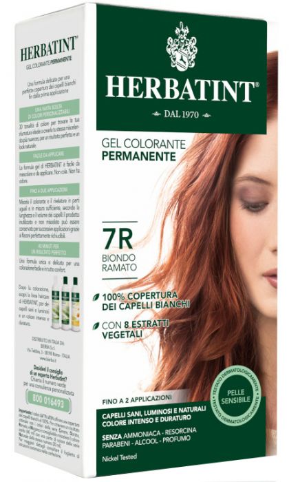 Herbatint 7r biondo ramato 150 ml