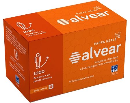 Alvear 1000 pappa reale 10 flaconcini