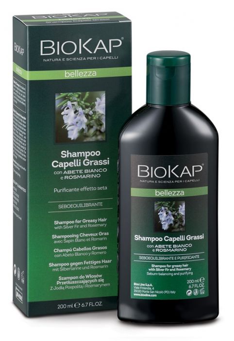 Biokap shampoo capelli grassi