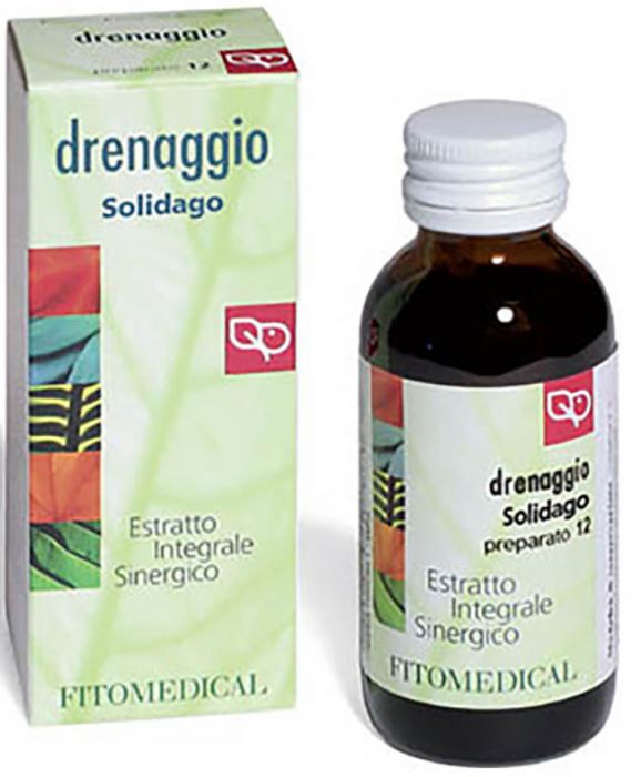 Solidago drenaggio estratto integrale sinergico 60 ml preparato 12
