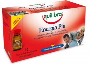 Energia piu 10 flaconcini 150 ml