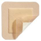 Schiuma di poliuretano assorbente sottile con bordo integrato con strato di contatto in silicone mor
