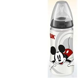 Nuk bib mickey pp 300ml silicone 6-18mesi
