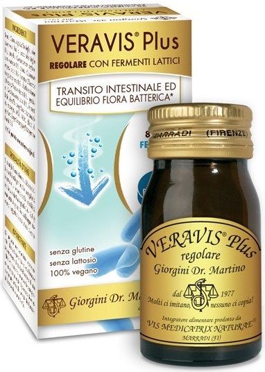 Veravis plus regolare con fermenti lattici 75 pastiglie