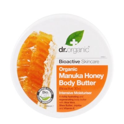 Dr organic manuka honey miele di manuka body butter burro corpo 200 ml