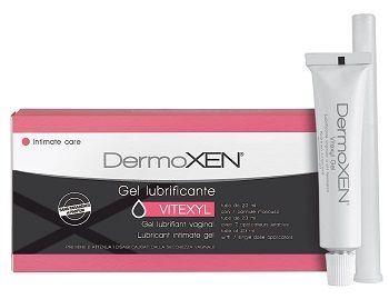 Lubrificante vaginale dermoxen vitexyl gel tubetto 20ml con blister da 7 applicatori
