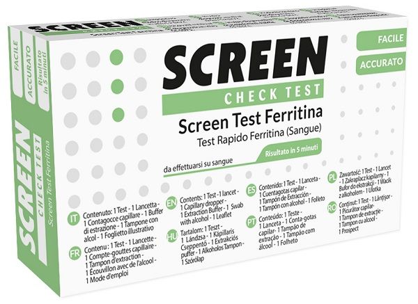 Screen test rapido ferritina